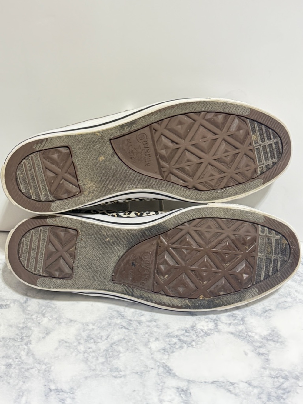Converse Chuck Taylor Animal Print Low-Top Sneaker White Leopard 7.5 9.5 - Picture 6 of 12